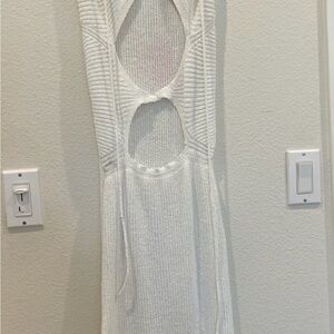 NEW White Cut Out Dress